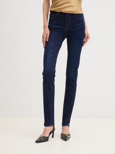 Женские джинсы скинни MAISON DAVID, Артикул A046, ночной синий | 4015116. Ракурс 1