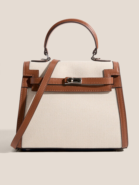Женская сумка с ручкой TENDANCE, Артикул MRH23-311, бежевый | 4015767. Ракурс 7