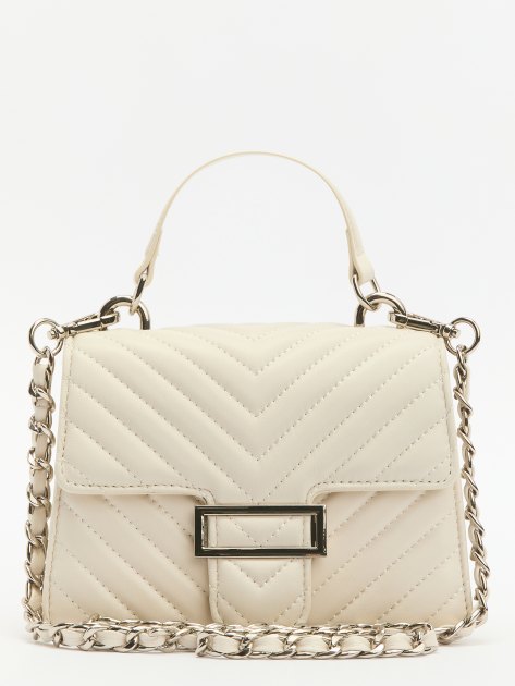 Женская сумка с ручкой TENDANCE, Артикул MRH23-184, молочно-белый | 4016008. Ракурс 1