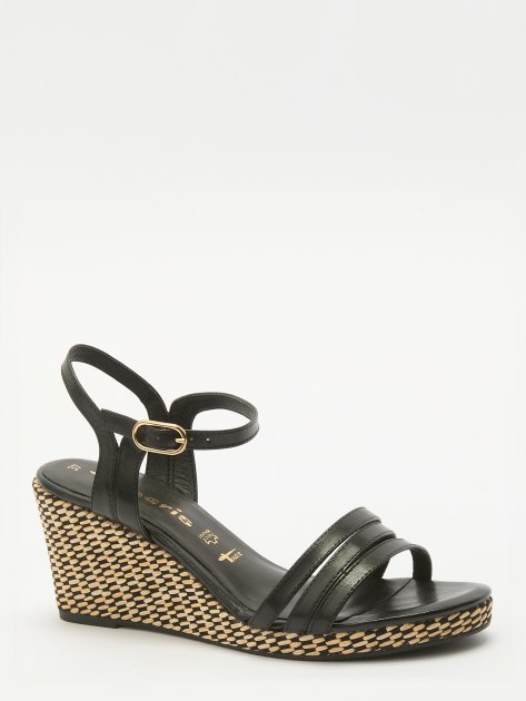 Босоножки TAMARIS LIVIAN, Артикул 1-1-28046-42, черный | 4016274. Ракурс 1