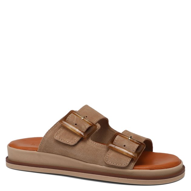 Женские шлепанцы TAMARIS JEF, Артикул 1-1-27207-42, серо-бежевый | 4016348. Ракурс 1