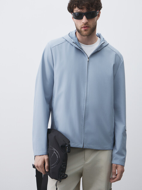 Мужская ветровка MAISON DAVID, Артикул MLY23-101M, голубой | 4019038. Ракурс 1