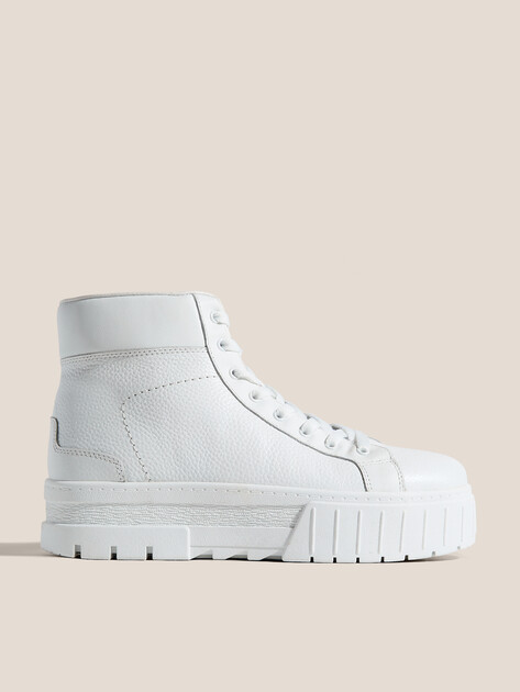 Женские высокие кеды TENDANCE, Артикул YS-38075-52, белый | 4020326. Ракурс 1