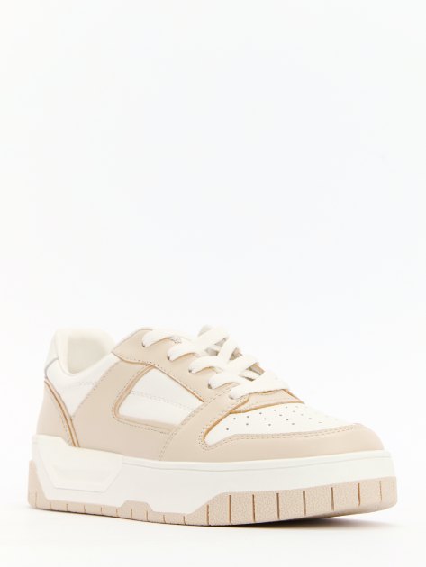 Женские кеды TENDANCE, Артикул YS-38096A-3, бежевый | 4020368. Ракурс 1