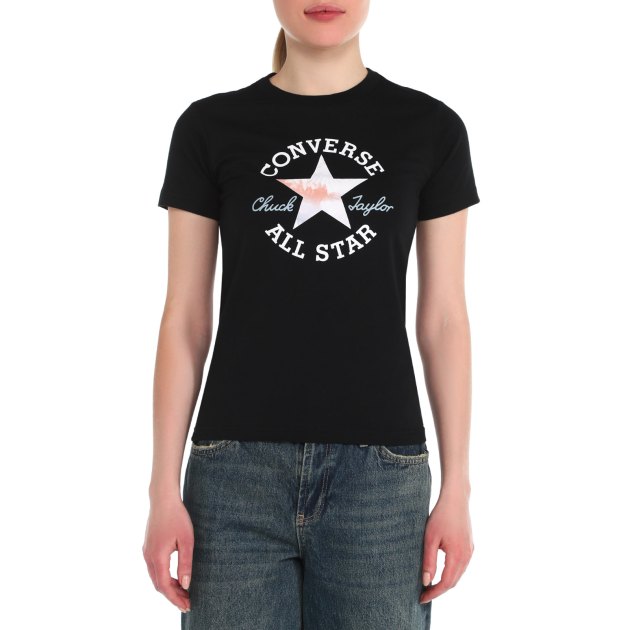 Converse chuck top patch tee