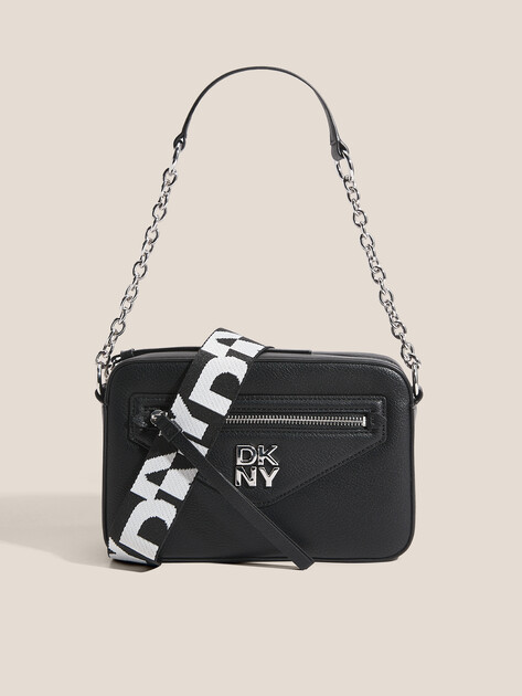 Женская сумка  DKNY GREENPOINT CAMERA BAG, Артикул R41EKB91, черный | 4027388. Ракурс 1