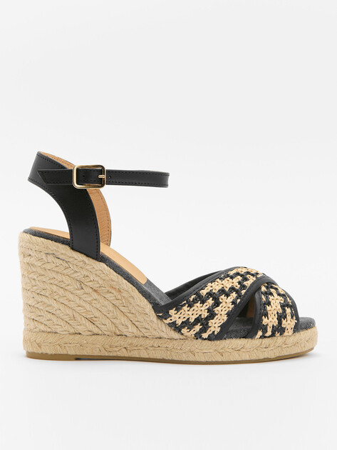 Босоножки CREATIVO SPAIN, Артикул CRE24YU506, черный | 4028349. Ракурс 1