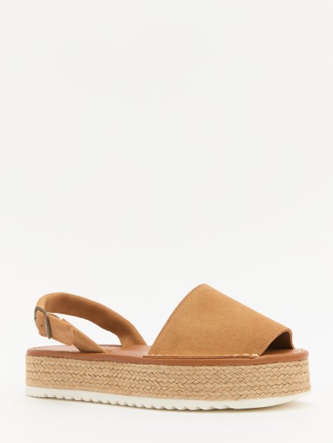 Женские сандалии CREATIVO SPAIN, Артикул 65500, оранжево-коричневый | 4028385. Ракурс 1
