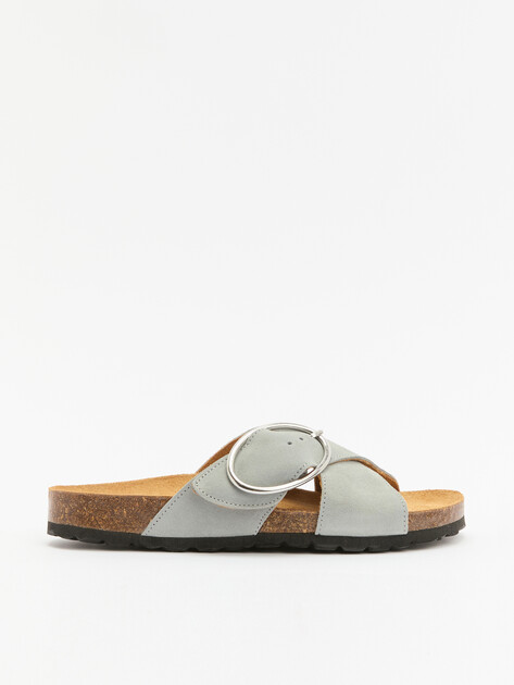 Женские шлепанцы CREATIVO SPAIN, Артикул 8837/510/001, серо-голубой | 4028461. Ракурс 1