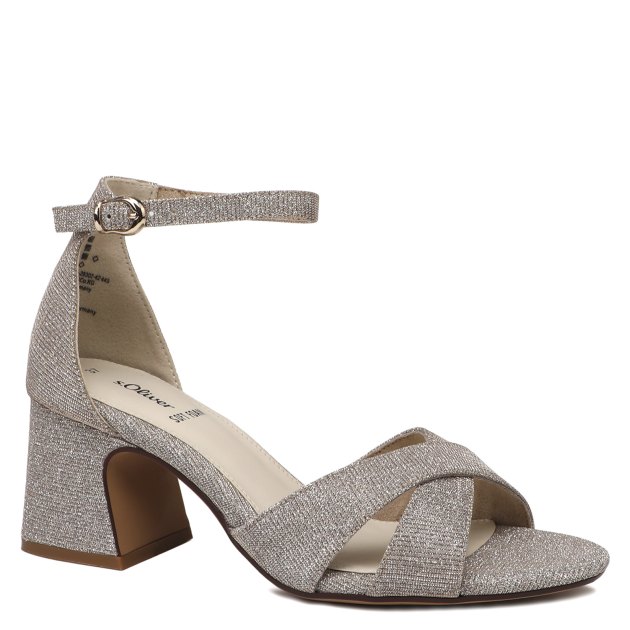 Босоножки S.OLIVER RIKO, Артикул 5-5-28302-42, розово-бежевый | 4032614. Ракурс 1