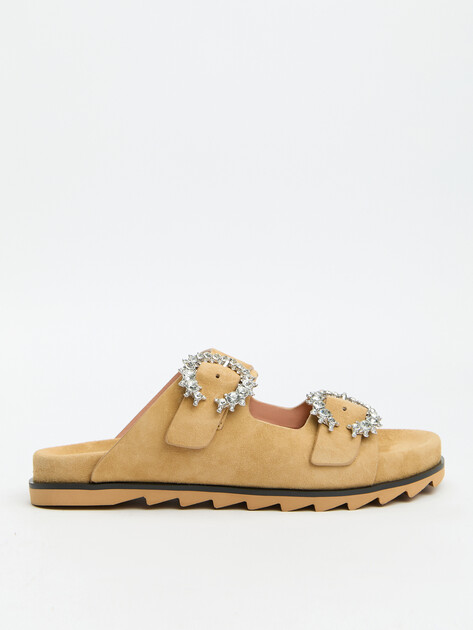 Женские шлепанцы BIBI LOU MIMI, Артикул 515Z30VK, бежевый | 4044052. Ракурс 1