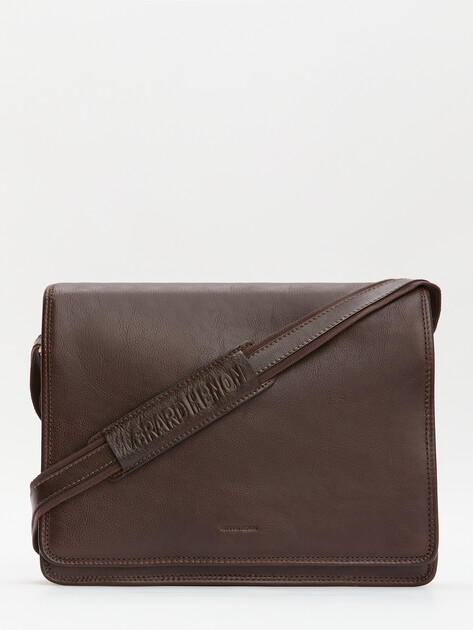 Мужская сумка через плечо GERARD HENON, Артикул R36106, темно-коричневый | 4045346. Ракурс 1