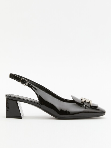 Женские туфли с открытой пяткой (слингбэк) TENDANCE, Артикул LT2271-3, черный | 4045514. Ракурс 1