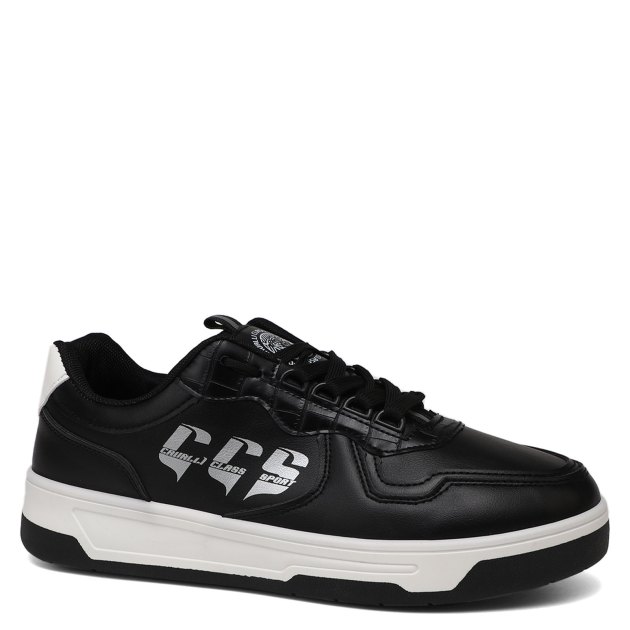 Мужские кеды CAVALLI CLASS, Артикул M8802, черный | 4052692. Ракурс 1