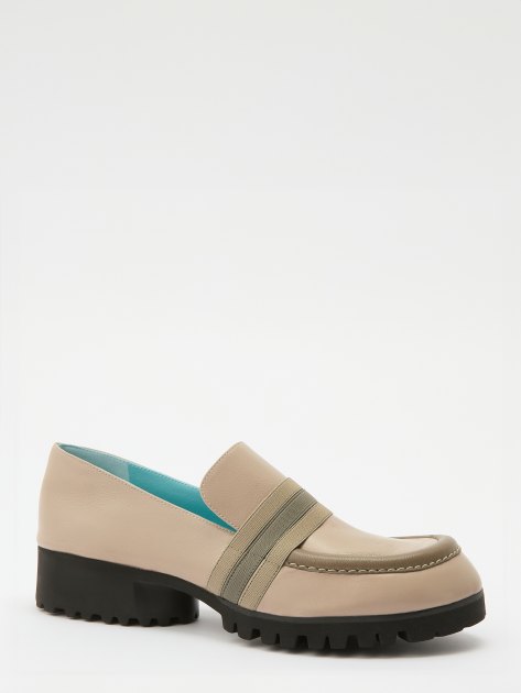 Женские лоферы THIERRY RABOTIN Morgana, Артикул 6536T, серо-бежевый | 4053124. Ракурс 1