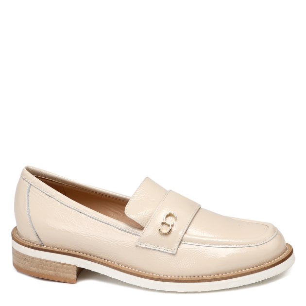 Женские лоферы CESARE CASADEI, Артикул 40604, молочно-бежевый | 4053929. Ракурс 1