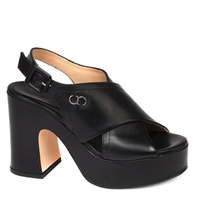 Босоножки CESARE CASADEI, Артикул 40630, черный | 4053967. Ракурс 1