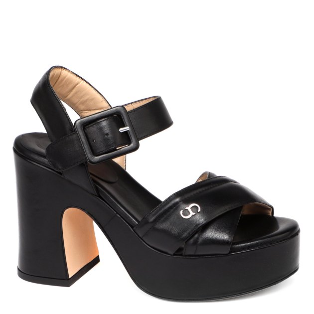 Босоножки CESARE CASADEI, Артикул 40620, черный | 4053971. Ракурс 1