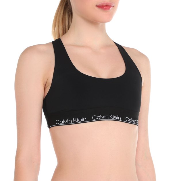 Женский топ CALVIN KLEIN, Артикул 000QF6922E, черный | 4055202. Ракурс 1