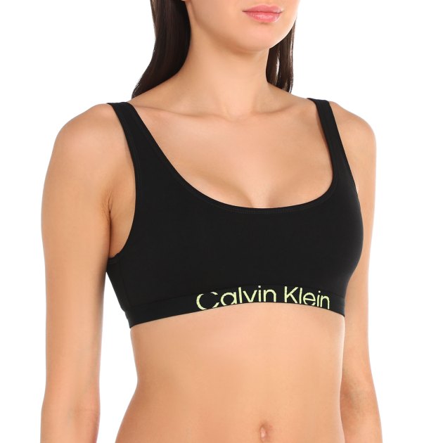 Женский топ CALVIN KLEIN, Артикул 000QF7400E, черный | 4055441. Ракурс 1