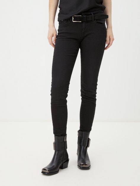 Женские джинсы скинни PEPE JEANS SOHO, Артикул PL204174S98, черный | 4059467. Ракурс 1 Женские джинсы скинни PEPE JEANS SOHO, Артикул PL204174S98, черный | 4059467. Ракурс 1
