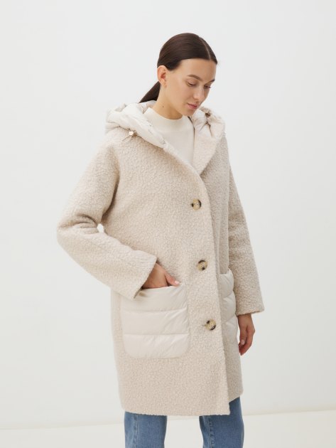Lee cooper hooded duffle coat ladies top