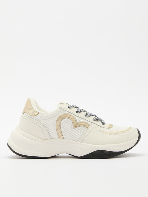 Женские кроссовки LOVE MOSCHINO SPRINT LOVE, Артикул JA15305G, белый | 4061237. Ракурс 1