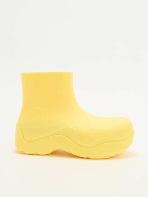 Женские резиновые ботинки TENDANCE, Артикул HVZ-19S2308153, лимонный | 4063846. Ракурс 1