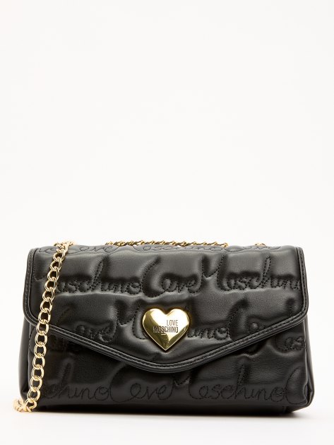 Кросс-боди LOVE MOSCHINO LOVESONG, Артикул JC4125PP FW24, черный | 4064991. Ракурс 1