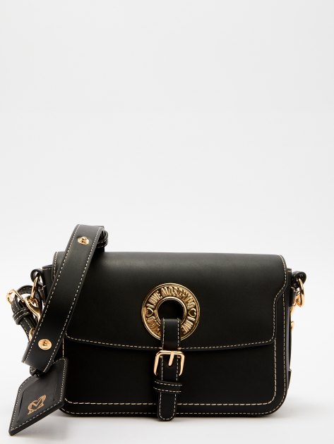 Женская сумка  LOVE MOSCHINO LOGO EYELETS, Артикул JC4050PP, черный | 4065025. Ракурс 1