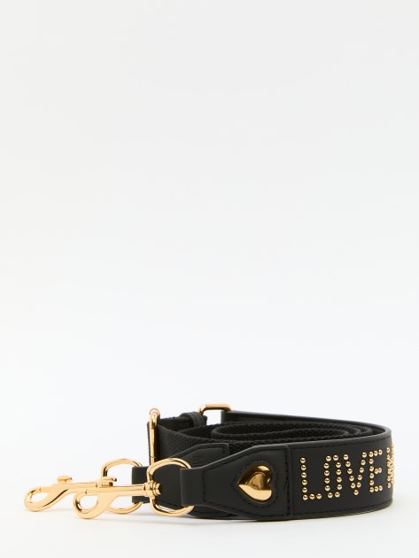 Женский ремень для сумки LOVE MOSCHINO SHOULDER STRAP, Артикул JC6401PP, черный | 4065093. Ракурс 1