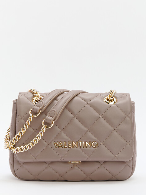 Женская сумка  VALENTINO OCARINA, Артикул VBS3KK05R, серо-коричневый | 4070853. Ракурс 1