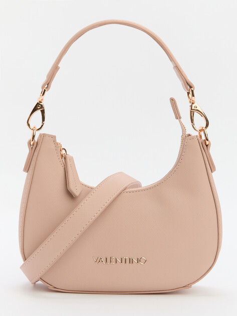 Женская сумка на плечо VALENTINO ZERO RE, Артикул VBS7B305, бежево-розовый | 4070879. Ракурс 1