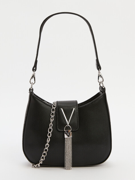 Женская сумка на плечо VALENTINO DIVINA, Артикул VBS1R417G, черный | 4070958. Ракурс 1