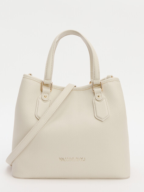 Женский тоут VALENTINO BRIXTON, Артикул VBS7LX05, молочно-белый | 4071053. Ракурс 1