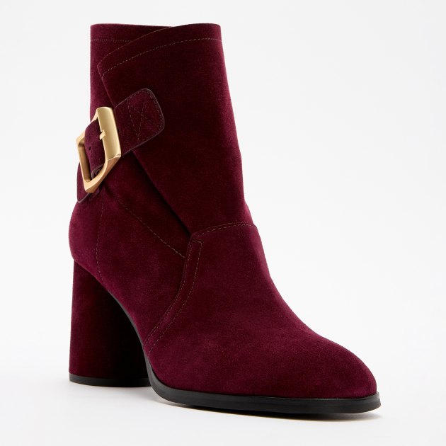 Ботильоны TENDANCE, Артикул CLF680K-12, бордовый | 4073757. Ракурс 1