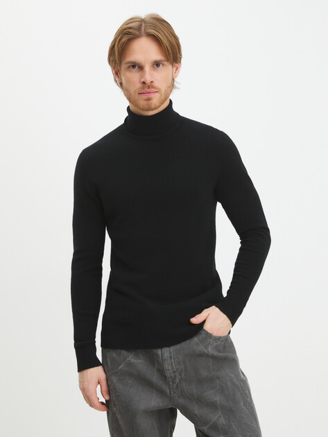 Мужская водолазка MAISON DAVID, Артикул YX03, черный | 4076724. Ракурс 1