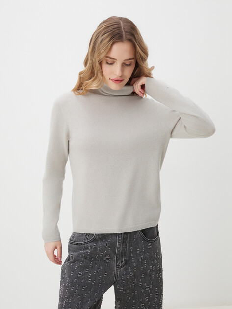 Женский свитер MAISON DAVID, Артикул NZ9886, светло-серый | 4076779. Ракурс 1