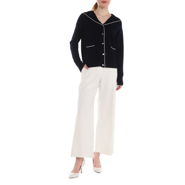 Женский кардиган MAISON DAVID, Артикул KK391, темно-синий | 4076815. Ракурс 1