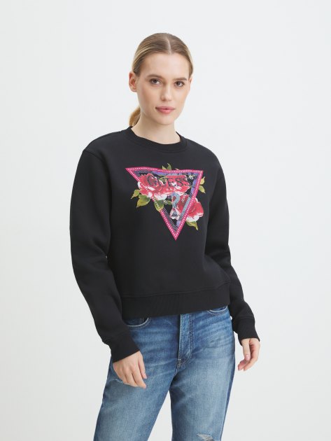 GUESS CN ROSES TRIANGLE SWEATSHIRT 4078117