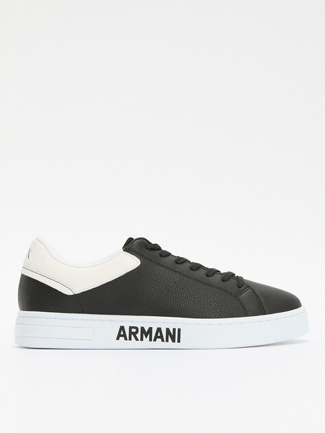 Мужские кеды ARMANI EXCHANGE, Артикул XUX216, черный | 4079395. Ракурс 1