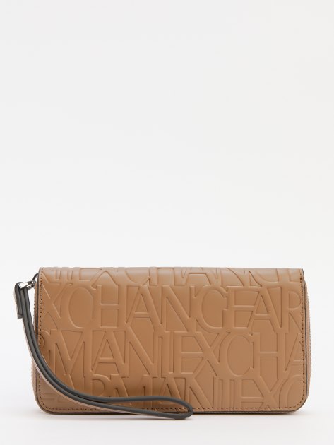 Женский кошелёк ARMANI EXCHANGE EVA, Артикул 948451, серовато-коричневый | 4081391. Ракурс 1