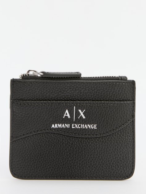 Женский картхолдер ARMANI EXCHANGE, Артикул 948539, черный | 4081397. Ракурс 1