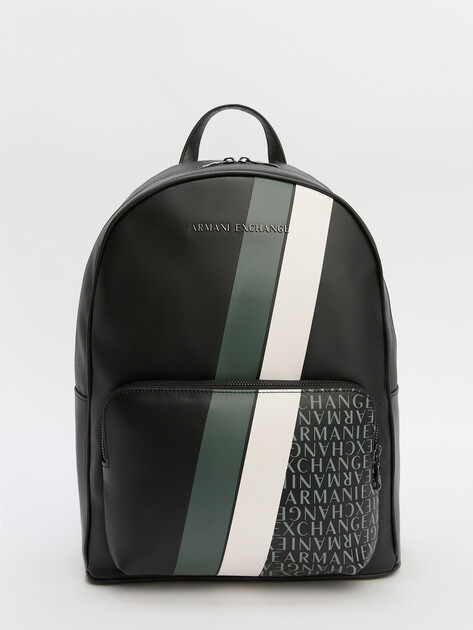 Мужской рюкзак ARMANI EXCHANGE, Артикул XM000161, черный | 4081412. Ракурс 1