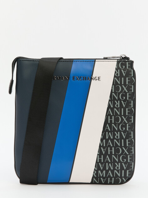 Мужская сумка через плечо ARMANI EXCHANGE, Артикул XM000164, темно-синий | 4081416. Ракурс 1