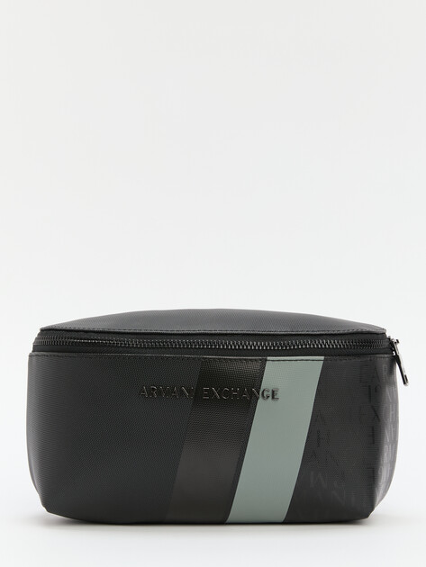 Мужская поясная сумка ARMANI EXCHANGE, Артикул XM000165, черный | 4081420. Ракурс 1