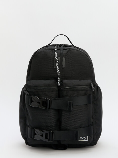 Мужской рюкзак ARMANI EXCHANGE, Артикул 952682, черный | 4081447. Ракурс 1