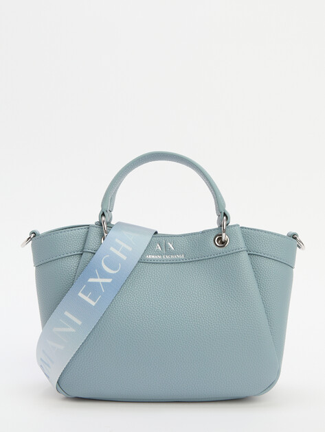 Женский тоут ARMANI EXCHANGE WAVE, Артикул 942927, голубой | 4081521. Ракурс 1