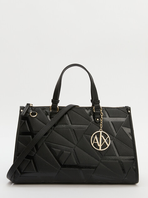 Женский тоут ARMANI EXCHANGE, Артикул 949165, черный | 4081536. Ракурс 1