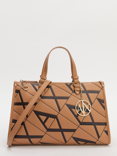 Женский тоут ARMANI EXCHANGE, Артикул 949165, темно-бежевый | 4081537. Ракурс 1